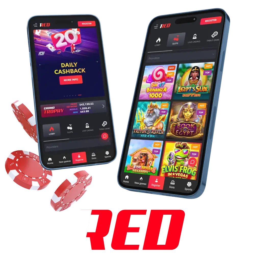 1Red Casino Mobile Features